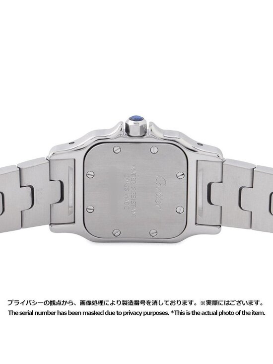 Cartier Santos Galbe SM Watch White Dial Quartz main image 9